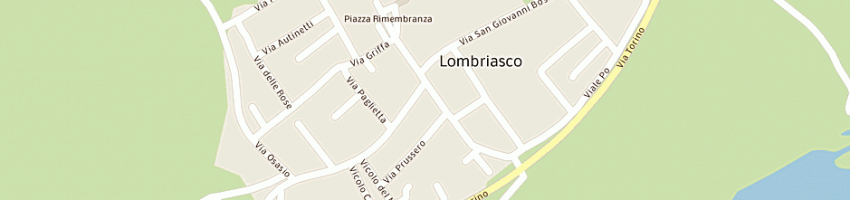 Mappa della impresa poste italiane a LOMBRIASCO
