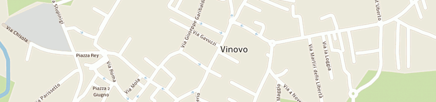 Mappa della impresa b e d point snc di baldo barbara e c a VINOVO