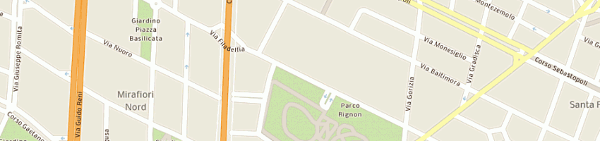 Mappa della impresa centrale del latte di torino e c spa a TORINO