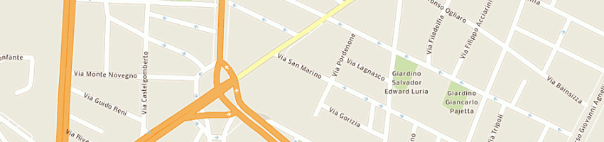Mappa della impresa castelli fabrizio a TORINO
