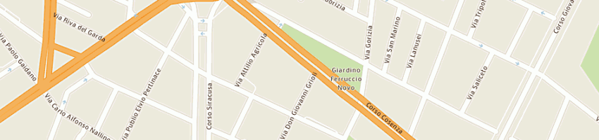 Mappa della impresa de martis antonio a TORINO