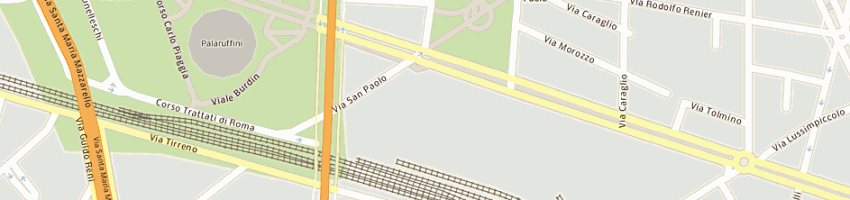 Mappa della impresa autoingros spa a TORINO