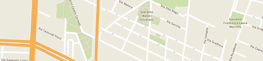 Mappa della impresa associazione oasi ora amici sempre insieme a TORINO
