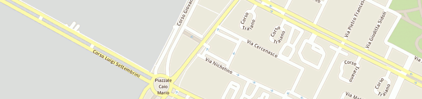Mappa della impresa florida sas di lamarca laura e c a TORINO