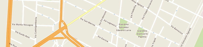 Mappa della impresa varetto pier luigi a TORINO