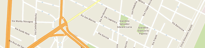 Mappa della impresa giannnuzzi alberto a TORINO