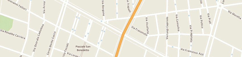 Mappa della impresa tarantino pietro a TORINO