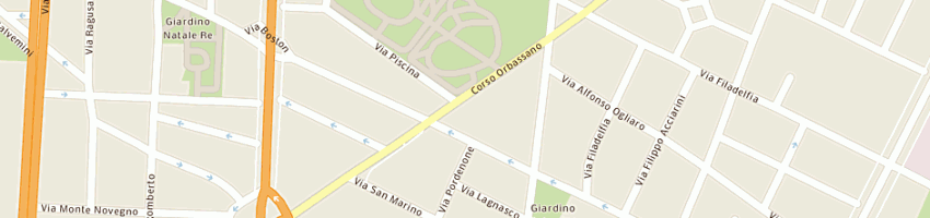 Mappa della impresa bcn - srl a TORINO