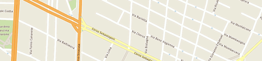 Mappa della impresa ocm a TORINO