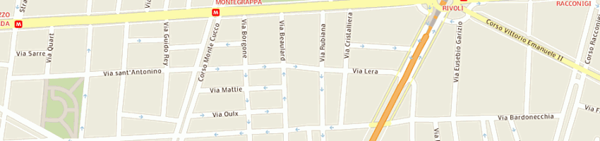 Mappa della impresa arc di jemma roberto e c sas a TORINO