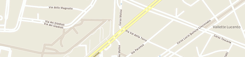 Mappa della impresa rd di rinaldi rita e c (sas) a TORINO