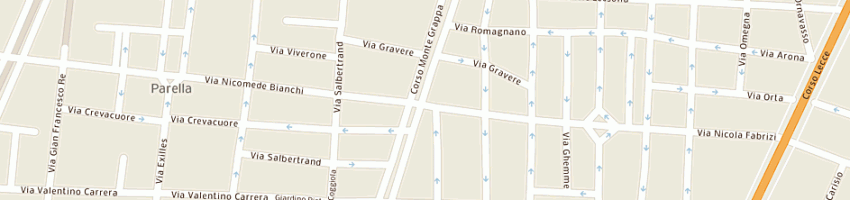 Mappa della impresa ferrara anna maria a TORINO