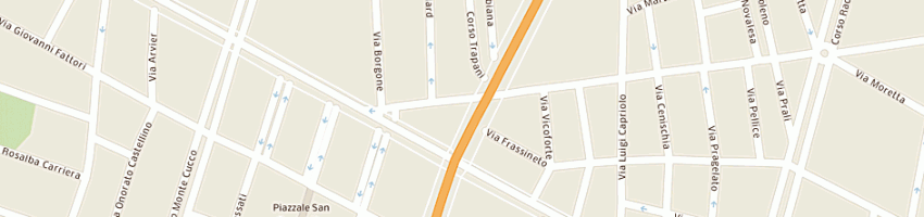 Mappa della impresa sorgente sas di armentaro luigi e c a TORINO