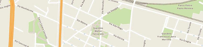Mappa della impresa barra gian franco a TORINO