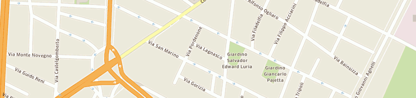Mappa della impresa poliakova valeria a TORINO