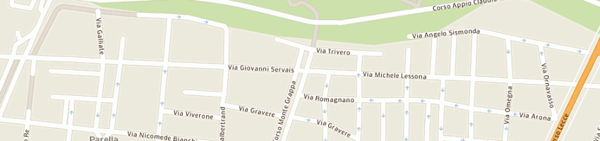 Mappa della impresa sicurezza e qualita' srl a TORINO