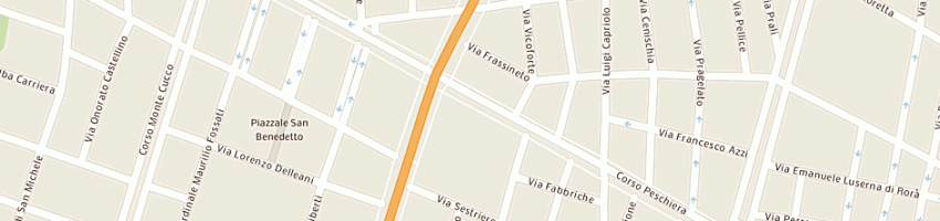 Mappa della impresa rinaldi emilio a TORINO