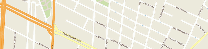 Mappa della impresa erboristeria floralba di mantovani marina a TORINO
