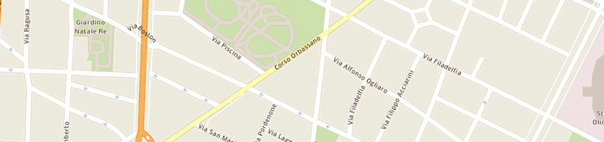 Mappa della impresa gdl srl a TORINO