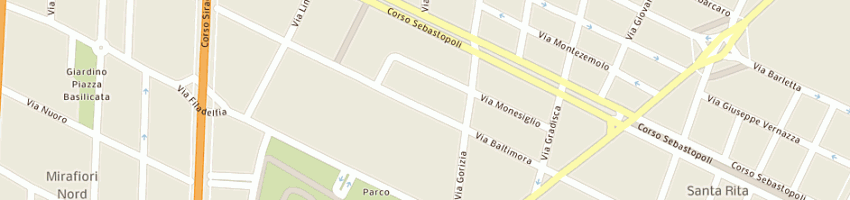 Mappa della impresa tekne informatica srl a TORINO