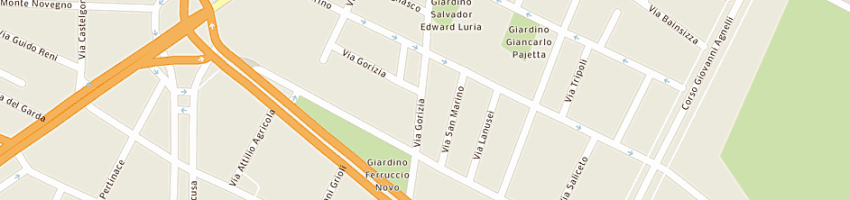 Mappa della impresa sanpaolo imi spa a TORINO