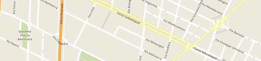 Mappa della impresa ponso letizia a TORINO