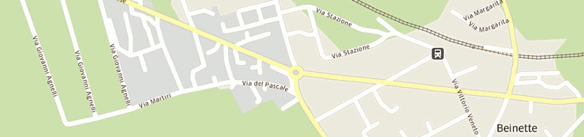 Mappa della impresa perucca giovanni a BEINETTE