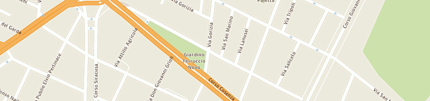 Mappa della impresa marelli giuseppe a TORINO