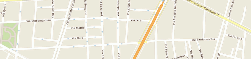 Mappa della impresa prima consulting sas a TORINO