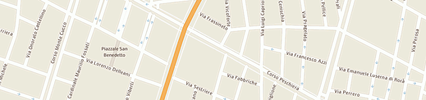 Mappa della impresa sti di rosazza a e c a TORINO