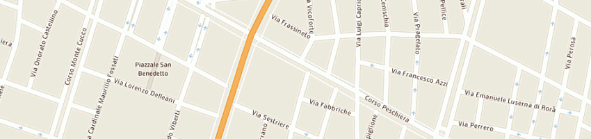 Mappa della impresa mesiti franco a TORINO