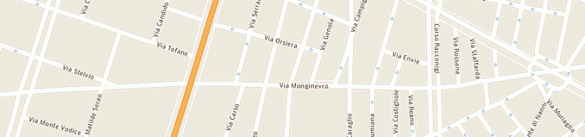 Mappa della impresa d'orta maurizio arredamenti a TORINO