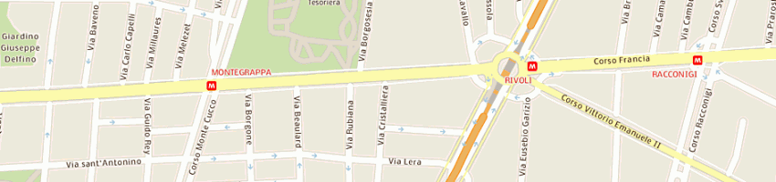 Mappa della impresa ponte federico a TORINO