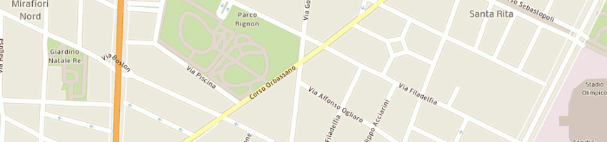 Mappa della impresa tarditi ernesto a TORINO