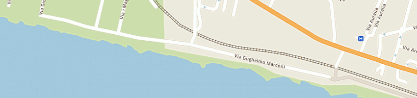 Mappa della impresa ristorante corallo a VALLECROSIA