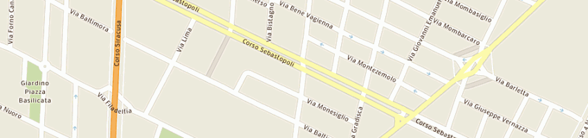 Mappa della impresa ciampitti rossella a TORINO