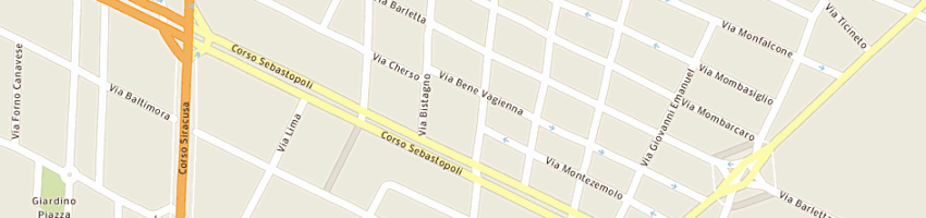 Mappa della impresa gs spa a TORINO