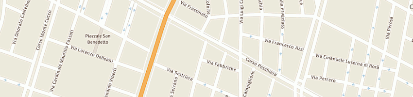 Mappa della impresa salvagno elena a TORINO