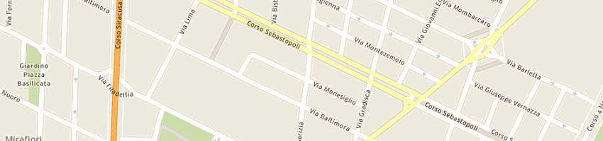 Mappa della impresa emmebi medical sas di marco bormida e c a TORINO