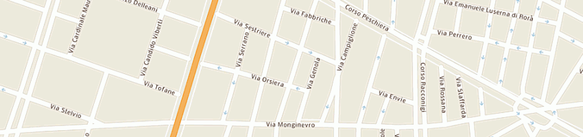 Mappa della impresa cierre impianti sas di bontempi claudio a TORINO
