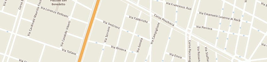 Mappa della impresa bn termica (snc) a TORINO