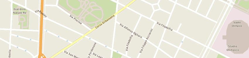 Mappa della impresa pozzato loris a TORINO