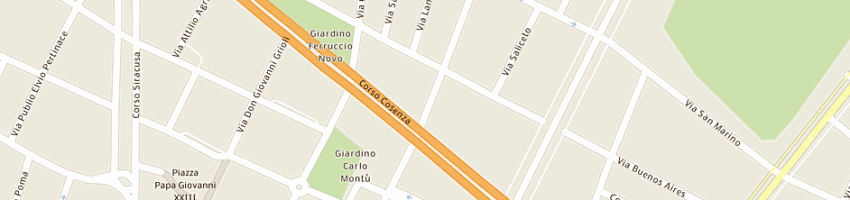 Mappa della impresa taddeo cesare a TORINO