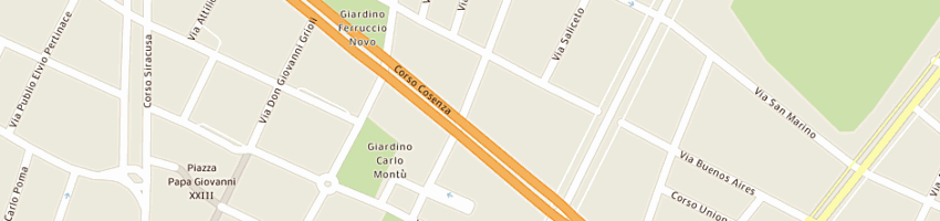 Mappa della impresa jin chun shu a TORINO