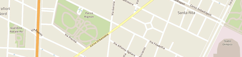 Mappa della impresa profumeria buzio laura a TORINO