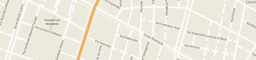 Mappa della impresa consorzio mediolanum torino 2 a TORINO