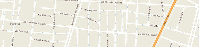 Mappa della impresa onoranze funebri 'la viola' a TORINO
