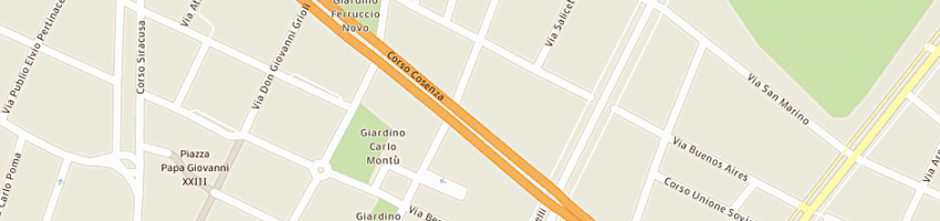 Mappa della impresa paradiso a TORINO