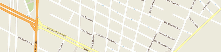 Mappa della impresa elco di sirio oriana a TORINO