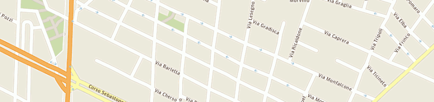 Mappa della impresa la servizi soc coop a TORINO